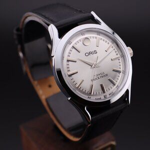 Oris Vintage Swiss 17 Jewels Hand-Wound Mechanical Men's Watch - FREE SHIPPING